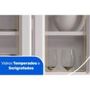 Ver imagem 3 de Cozinha Compacta Diamante New C/ 11 Portas ( 3 C/ Vidro ) Branco - Telasul