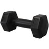 Halter Dumbell Cement Sextavado Bonafit 6kg Preto - 1
