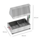 Ver imagem 2 de Conservador de Batatas e Frituras 1 Cuba Grande 1/1