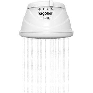 Ducha Multitemperatura Fluir 4t 5500w 127v Branco Zagonel