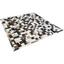 Ver imagem 2 de Tapete de Couro Marrom Misto 2,00x2,20 com Bordas Peça 10x10
