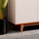 Ver imagem 5 de Buffet 4 Portas Flow Off White com Freijo
