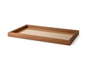 Ver imagem 1 de Bandeja Decorativa Retangular em MDF com Rattan 45cm 16753 Mart