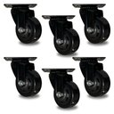 Ver imagem 1 de Kit 6 Spp Rodízio Rpgl 75mm Bke