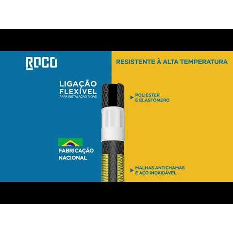 Flexivel p/ Gas 3/8 - 5,00 Metro | 3079 - NBR 13419