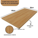 Ver imagem 2 de Prateleira 80x30 em MDF Cor Freijó Espessura 15mm 30x80 Arrigo Móveis
