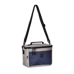 BOLSA TÉRMICA LANCHEIRA MARMITEIRA ACADEMIA ALMOÇO:Azul - 1