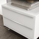 Ver imagem 4 de Gaveteiro para Banheiro com Rodízios Max 60cm Yescasa Branco