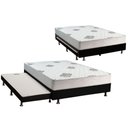 Ver imagem 1 de Cama Box C/ Aux Conjugado Casal Inovaflex Comfort Premium 138x188