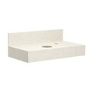 Ver imagem 2 de Bancada em Porcelanato para Banheiro 60cm Pró para Cuba de Apoio Yescasa Branco/Bianco