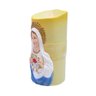 Sagrado Coração de Maria Luminária Vela 17.5cm - Enfeite Resina - Tudo em Caixa - 4