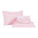 Ver imagem 1 de Kit Cobre Leito + Jogo de Cama Premier Queen 7 Peças Hipercal 200 Fios 80% Algodão, 20% Poliéster