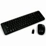 Kit de Teclado e Mouse sem Fio Mk220 Português Brasil Preto Logitech - 1