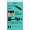 Kit de Teclado e Mouse sem Fio Mk220 Português Brasil Preto Logitech - 5