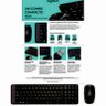 Kit de Teclado e Mouse sem Fio Mk220 Português Brasil Preto Logitech - 4