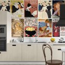 Ver imagem 2 de Kit de Lambe Lambe adesivo - Art nouveau