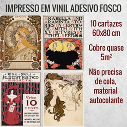 Kit de Lambe Lambe adesivo - Art nouveau - 4
