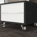 Ver imagem 5 de Gaveteiro para Banheiro com Rodízios Max 60cm Yescasa Cinza/Grafen/Branco