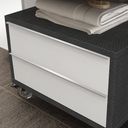 Ver imagem 4 de Gaveteiro para Banheiro com Rodízios Max 60cm Cinza/Grafen/Branco