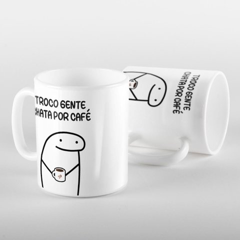 Caneca Flork Gente Chata por Café
