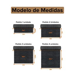 Carpete para Forração Forro Chão Festa M2 Ecotex Verde Grama - 4