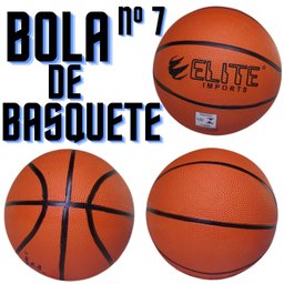 Bola Basquete Tradicional Tamanho Original Nº 7 - 2