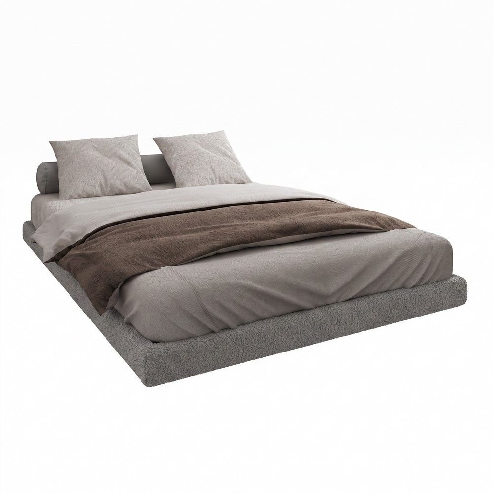 Cama Box Casal Osaka Flutuante Estilo Japonesa 138x188 Base