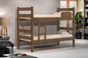 Ver imagem 1 de Cama Beliche Pris 100% Mdf com Estrado em Madeira e Escada Lateral Cor Jequitiba Ja