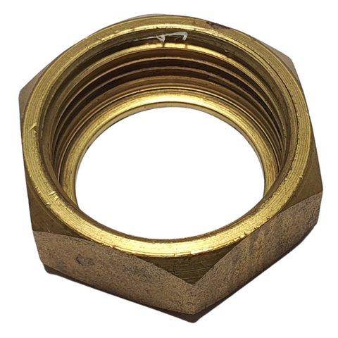 Porca 1" para Flange Sextavada Bruta 26 Mm X 15 Mm - Porca100b Hidroshop Porca para Flange