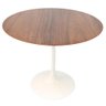 Mesa De Jantar Tulipa Saarinen Redonda 60 Cm Cor Branco - 1