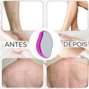 Ver mais imagens de Depilador Esfoliante Pedra Cristal Magico Higiene Remove Tira Pelos Corpo Mao Braço Perna Rosto Indo