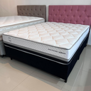 Ver imagem 4 de Conjunto Box Sommier Conceito + Colchão Idea 1634 Casal 1,38x1,88 Molas Ensacadas Herval Bege - Linh