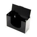 Ver imagem 4 de Porta Lenços Toalha Umedecidas Largo com Tampa Acrílico Preto Centauri Acrílicos PLU-L-B-T