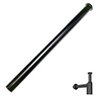 Tubo Entrada Longo Sifão Deca Moderno Black Matte Lavatório 30 Cm - 4204052BLMT - 1