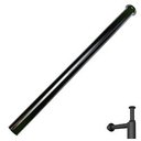 Ver imagem 1 de Tubo Entrada Longo Sifão Deca Moderno Black Matte Lavatório 30 Cm - 4204052BLMT