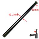 Ver imagem 3 de Tubo Entrada Longo Sifão Deca Moderno Black Matte Lavatório 30 Cm - 4204052BLMT
