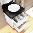 Ver imagem 2 de Gabinete para Banheiro Suspenso Top 50cm