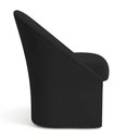 Ver imagem 4 de Cadeira Poltrona Decorativa Clara Veludo Preto Dal Poz Estofados