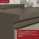 Ver imagem 2 de Cozinha Compacta 100% MDF 6 Peças para Pia Connect 8 Portas 2 Gavetas Amadeirado Móveis Henn