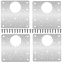 Ver imagem 1 de 4 Placas de Reparo de Dobradiças para Móveis 90x90mm