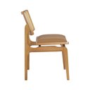 Ver imagem 4 de Conjunto 2 Cadeiras de Jantar Atlântida Amêndoa Couríssimo Caramelo - Wp 59048