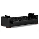 Ver imagem 6 de Sofá Cama para Sala de Estar Lisboa Couríssimo Preto - Ibiza