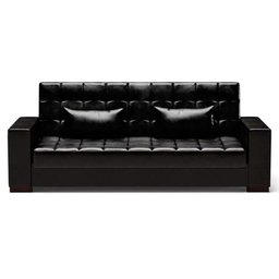 Sofá Cama para Sala de Estar Lisboa Couríssimo Preto - Ibiza - 5