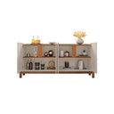 Ver imagem 4 de Buffet Lizz 1.70 Off White/cedro - Casa D Móveis