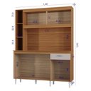 Ver imagem 3 de Cozinha Kit Duda 140 cm Cinamom Off White - Poquema