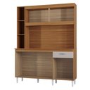 Ver imagem 2 de Cozinha Kit Duda 140 cm Cinamom Off White - Poquema