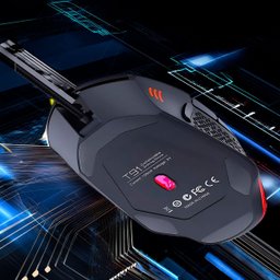 Mouse Óptico Gamer com Fio Usb Led 8 Botões 7200 Dpi - 6