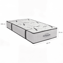 Ver imagem 4 de Colchão Solteiro Ortobom Highfoam Espuma Alta Densidade Hr 45 Pró Aditivada Conforto Firme 28cm Altu