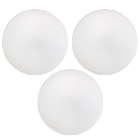 Kit 03 Assentos Redondo Banqueta Cadeira Estofados Poltronas H02 Corino Branco 30 cm - Lyam Decor As