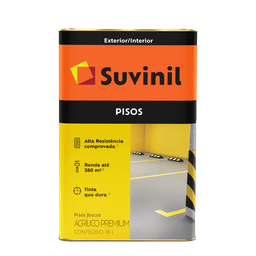 Concreto Piso 18l Fosco Suvinil 9109 - 1